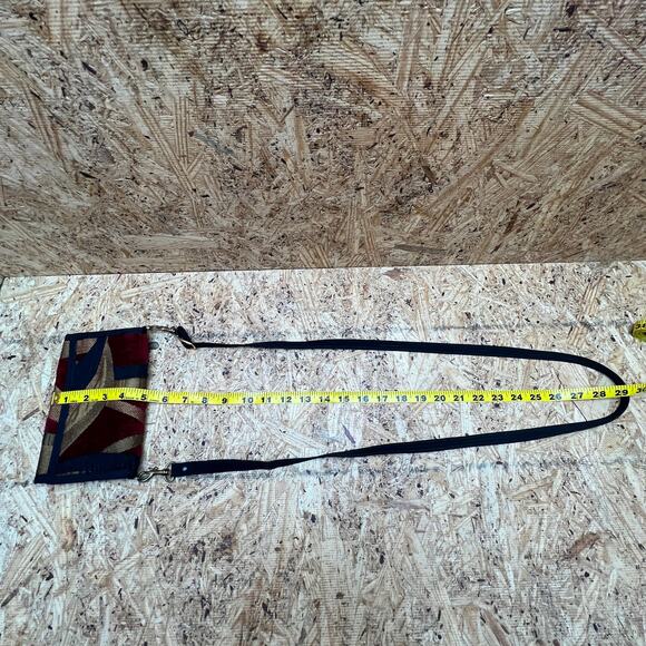 Danny K Multicolor Multi-Pocket Adjustable Strap Handbag Wallet Purse - Picture 5 of 6